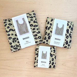 BAGGU Set of 3 Reusable Bags